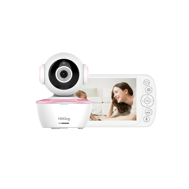 HD Screen Wireless Two Way intercom Security Night Vision Baby Monitor BM05-2